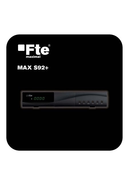 MAX S92+_FR_v1.0.indd - FTE Maximal