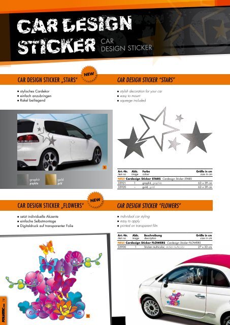 PRODUKT-KATALOG 2012 product cAtALoGuE 2012 - Foliatec