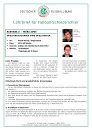 Lehrbrief für Fußball-Schiedsrichter - Fussball-Regelfragen.de