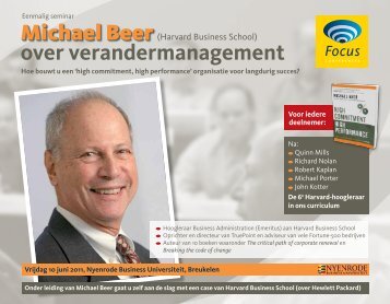 over verandermanagement - Focus Conferences