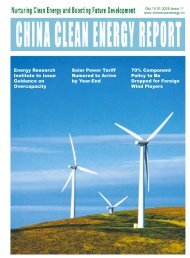 China Clean Energy Report - Asia Europe Clean Energy (Solar ...