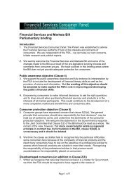 00Financial Services and Markets Bill. Briefing