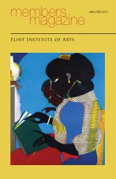 membersmagazine Jan–FEB 2011 - the Flint Institute of Arts