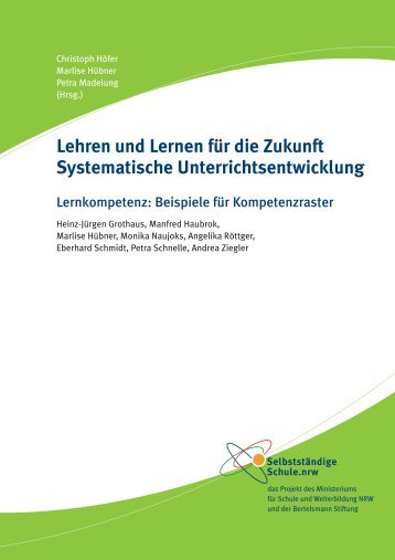 Lehren und Lernen für die Zukunft Systematische - Bertelsmann ...