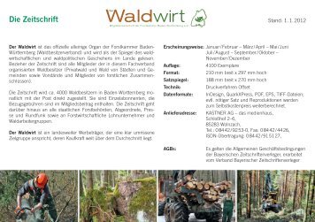 Der Waldwirt - Forstkammer Baden-Württemberg