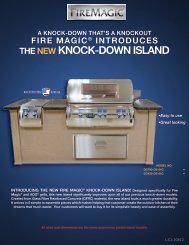 to view the Fire Magic Pre-Fabricated Barbecue Island PDF