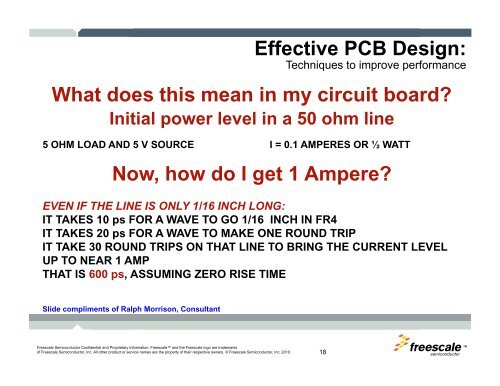 Effective PCB Design: - Freescale