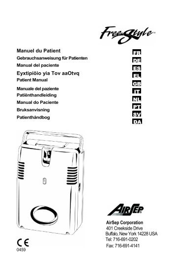 AIR SEP_FREESTYLE.pdf - Fisiocarebrasil.com.br