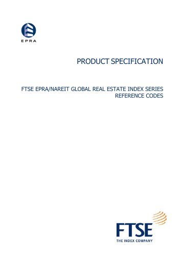 FTSE EPRA NAREIT Global Real Estate Index Series Reference ...