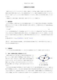 太陽放射量