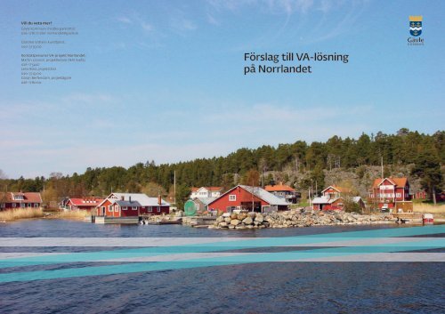 Förslag till VA-lösning på Norrlandet - Gästrike Vatten AB