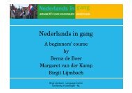 Nederlands in gang