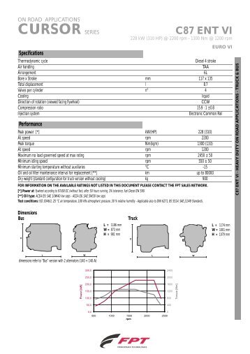 C87 ENT VI 228 kW - FPT Industrial SpA