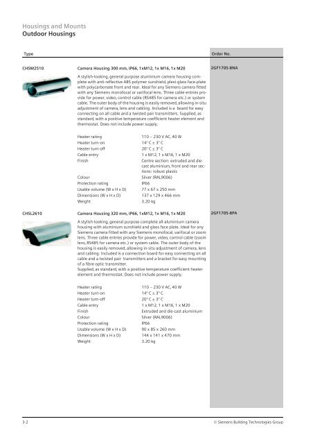 CCTV Products & Accessories Catalogue 2008