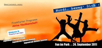 Fun im Park am 24. September 2011 - Frankfurt - Soziale Stadt ...