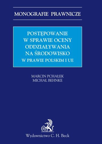 monografie prawnicze postępowanie w sprawie oceny ... - Gandalf