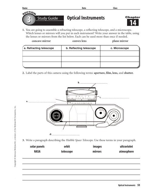 Study Guides - Cherokee County Schools