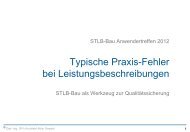 Typische Praxis-Fehler bei Leistungsbeschreibungen - STLB-Bau ...