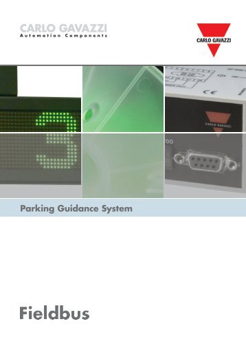 Parking Guidance System Brochure - Carlo Gavazzi