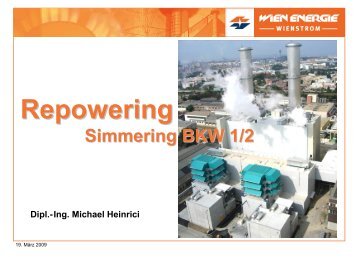 Repowering Simmering BKW 1/2