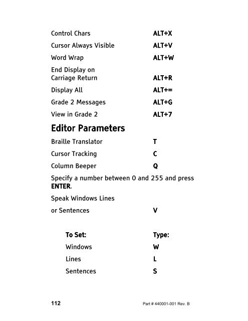 The Type Lite User Guide - Freedom Scientific