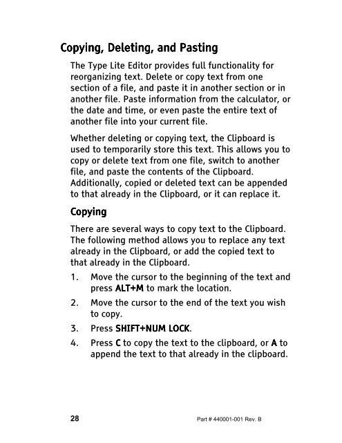 The Type Lite User Guide - Freedom Scientific