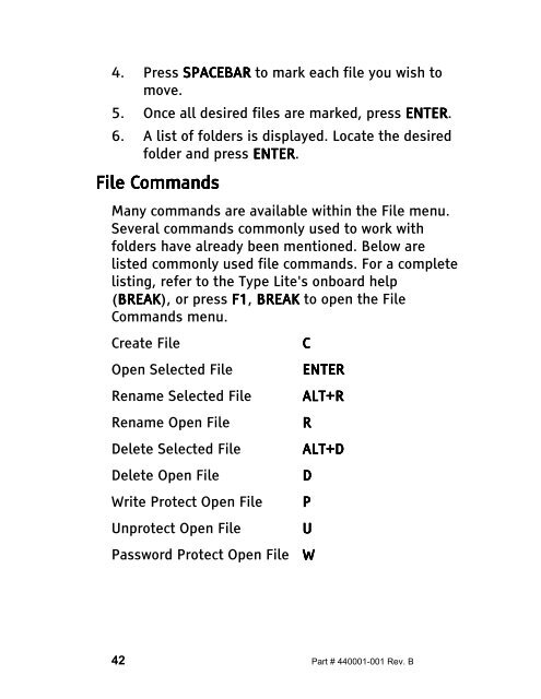 The Type Lite User Guide - Freedom Scientific