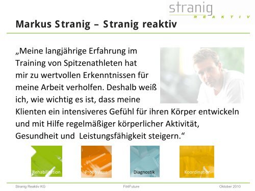 Stranig reaktiv KG - fit4Future