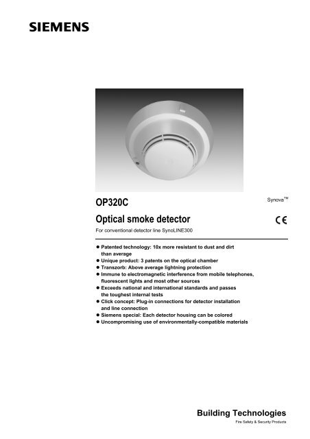 Optical smoke detector