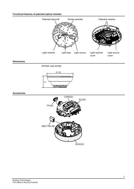 Optical smoke detector