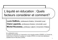 colloque_2007_Version 8 - Faculté des sciences de l'éducation ...