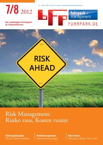 7/82012 Risk Management: Risiko raus, Kosten runter - fuhrpark.de ...