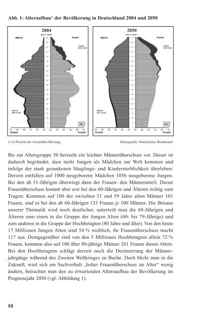 Demografischer Wandel und Frauen - Denkanstöße - frauennrw.de