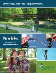 Discover Freeport Parks and Recreation - Freeport Park District