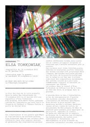 ELSA TOMKOWIAK - Frac des Pays de la Loire