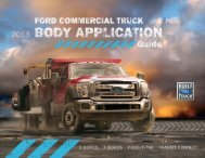 2013 Ford Commercial Truck Body Application Guide | Ford.com
