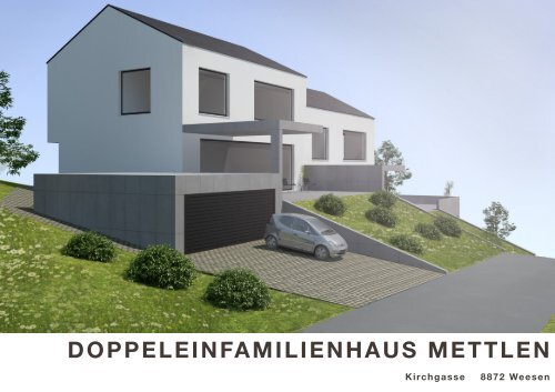 DOPPELEINFAMILIENHAUS METTLEN - Fuchsbau Architekten AG