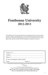 Click here (pdf, 891.09KB) - Fontbonne University