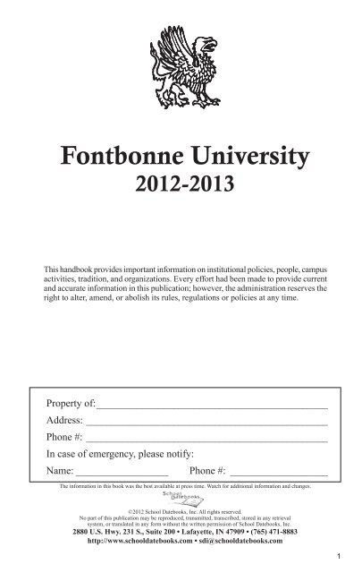 Click here (pdf, 891.09KB) - Fontbonne University
