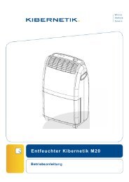 Entfeuchter Kibernetik M20 - Frankenspalter Est.