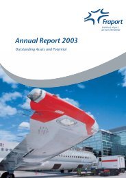 Annual Report 2003 - Fraport AG