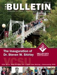 The Inauguration of Dr. Steven W. Shirley - Valley City State University