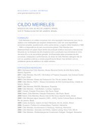 CILDO MEIRELES - Galeria Luisa Strina