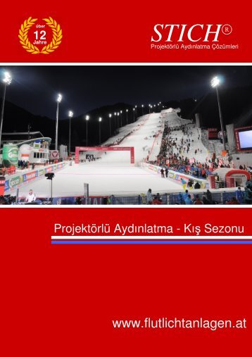 STICH® - Katalog Flutlicht Winter türkisch 1 - Stich - Flutlichtanlagen