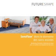 SensFloor® dans le domaine des soins assistés - Future Shape