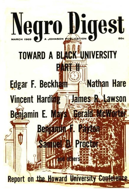 Negro Digest - Freedom Archives