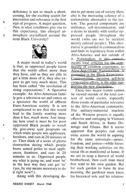 Negro Digest - Freedom Archives