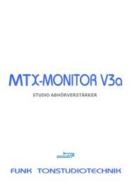 MTX-MONITOR.V3a EINFÜHRUNG - Funk Tonstudiotechnik