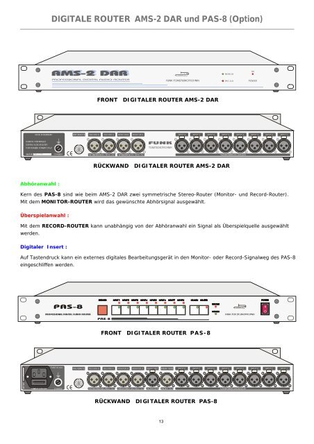 MTX-MONITOR.V3a EINFÜHRUNG - Funk Tonstudiotechnik