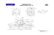 DIMENSIONAL DATA RANGER SUPERCAB 4X2 / 4X4 - Ford Fleet